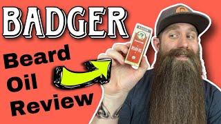 Badger Beard Oil Bergamot Vanilla Review