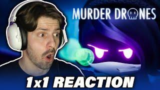 Murder Drones Reaction  Episode 1