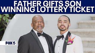 Virginia father gives son $1M lottery ticket as wedding gift