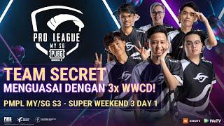 BM 2021 PMPL MYSG  SW3D1  S3  Adakan Team Secret akan mendapat Champion semula?