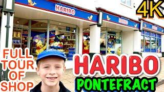 Logans tour of the HARIBO SHOP in Pontefract UK