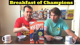 First Time Trying Wheaties Cereal The Breakfast of Champions