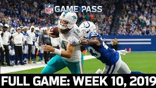 A Surprising Road Upset Dolphins vs. Colts Week 10 2019 FULL GAME