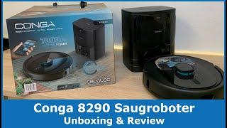 Cecotec Conga 8290 Immortal Ultra Power Saugroboter  Unboxing Review und erster Eindruck