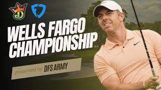 DFS PGA  Wells Fargo Championship  FREE Draftkings and Fanduel Breakdown   DFS Army