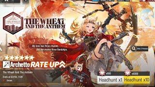 Arknights The Wheat and The Anthem Banner & SchwarzBlaze Banner Guarantee Pulls Unexpected Operator