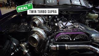 Twin 6466 Turbo 3.4L Stroker 2JZ-GTE Toyota Supra - Real Street Performance