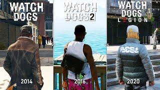 Watch Dogs Legion vs Watch Dogs 2 vs Watch Dogs  Graphics Physics and Details Comparison