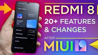 REDMI 8 - 20+ New Features & Changes - After MIUI 12 UPDATE