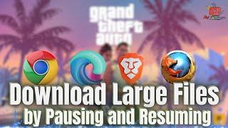 Download large files by pausing and resuming │ Free Download Manager - Make your download speed 10x