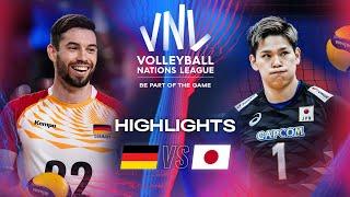  GER vs.  JPN - Highlights  Week 2  Mens VNL 2024