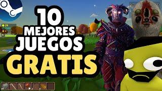 OTROS 10 MEJORES juegos GRATIS de pocos recursos para PC STEAM