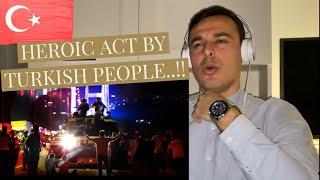 Italian Reaction To  15 Temmuz Demokrasi Marşı Fikirevim - Necmi Çiçekçi & Hanefi Söztutan