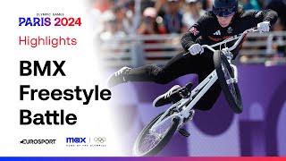 Winning Moments As Kieran Reilly Takes Silver  Mens BMX Freestyle Park Highlights  #Paris2024