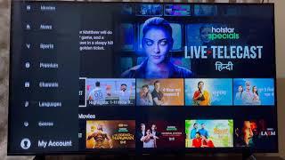 How to login Hotstar account on Smart TV  Activate TV in Disney+ Hotstar for Free