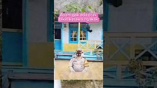 Pak polisi live_ ayam numpang lewat #tahantawa #funnyvideos #ngakak