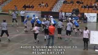 WFTDA Roller Derby 2014 Division 1 Playoffs Charleston Mad Rollin Dolls vs. SoCal