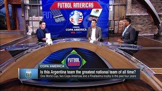 Is this Argentina team one of the greatest of all time? Where does it rank? #futbolamericas