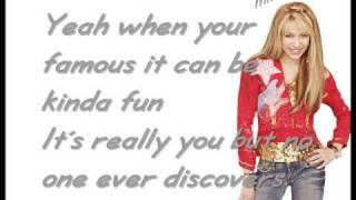 Hannah Montana - The best of both Worlds wLyrics HQ