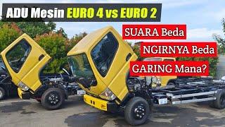 Suaranya KHAS Perbandingan Mesin Canter Euro 2 dan Euro 4Ngirnya beda