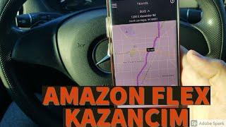 Amazon Flex nedir?  Ne kadar kazandim ?