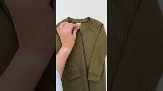Sewing tip Baby and toddler Zip Coverall