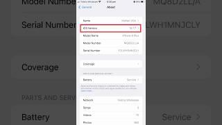 How to check iOS version on your iPhone