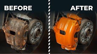 DIY brake caliper restoration  AUTODOC tips