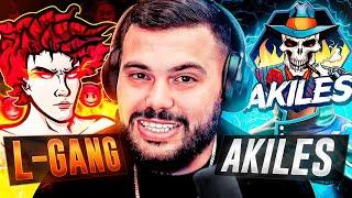  AKILES RETA A PVP A L-GANG  Y NO CREERAS LO QUE PASO ...    L-GANG ARCHIVERO ? 