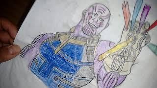 Cómo dibujar a Thanos?