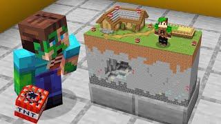 I Trapped My Friends in a TINY Minecraft World