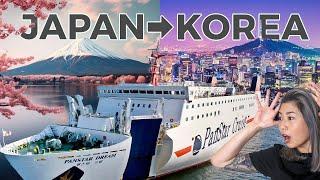 Hopping from Japan to Korea on an OVERNIGHT FERRY The Panstar Dream