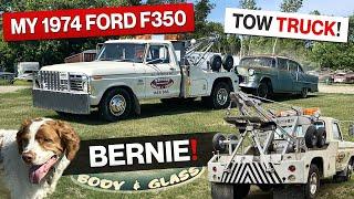 Bernie Our 1974 Ford F350 Tow Truck is probably my best purchase EVER Holmes 480 Twin Boom