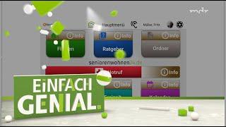 Tablet für Senioren Vereinfachte Bedienung durch optimierte Nutzeroberfläche  Einfach genial  MDR