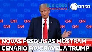 Novas pesquisas mostram cenário favorável a Donald Trump