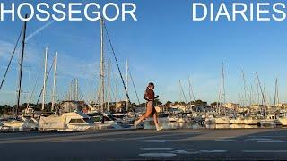 hossegor diaries  run au soleil what I eat motivation & concours de art latte