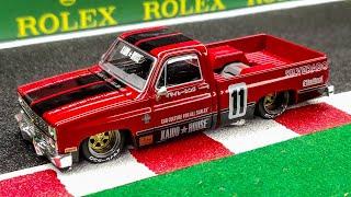 MINI GT KAIDO HOUSE 066 Chevrolet Silverado KAIDO V1  164 SCALE Diecast Model