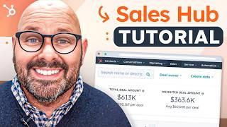 HubSpot Sales Hub Tutorial For Beginners 2024