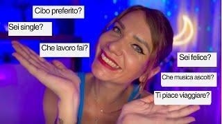 RISPONDO ALLE VOSTRE DOMANDE  Q&A ASMR ITA CHIACCHIERE IN WHISPERING