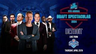 Pat McAfees 5th Annual Draft Spectacular with Bill Belichick  April 25th 2024
