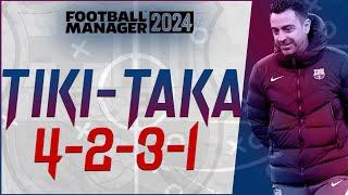 The PERFECT TIKI-TAKA FM24 TACTIC  4-2-3-1 