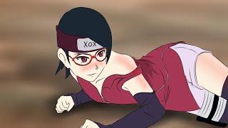 Sarada and the Titan  Alternative Parody