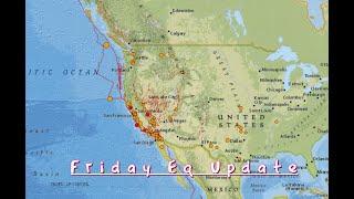 California Earthquake Activity. Eq Activity near Mt. St. Helens. Friday 7122024