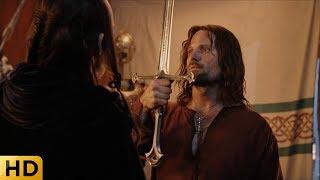 Элронд дарует Арагорну меч короля Гондора. Властелин колец Возвращение короля.