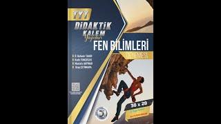 Didaktik Kalem TYT Fen Bilimleri 30 x 20 Denemesi