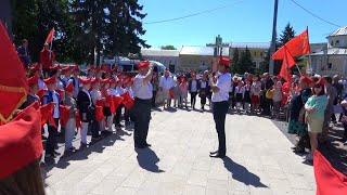 Приём в пионеры в Рязани 19 мая 2019 года. С Днём Пионерии