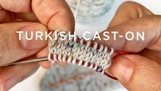 Turkish Cast On - Knitting Tutorials for beginners  CrochetObjet knitting