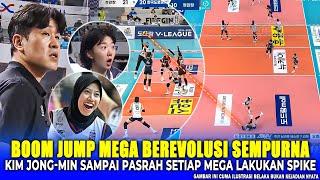 Mega Menyiksa Kami Hampir 2 jam - Kim Jong Min Sampai Kehabisan Taktik Buat Bendung Spike Megawati