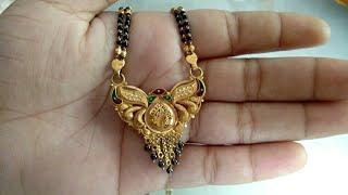 Gold mangalsutra long Chain with 36 grms  Gold Nallapusalu