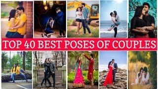 TOP 40 COUPLE PHOTO POSES  PHOTOSHOOT IDEAS 2020  COUPLE PHOTOGRAPHY